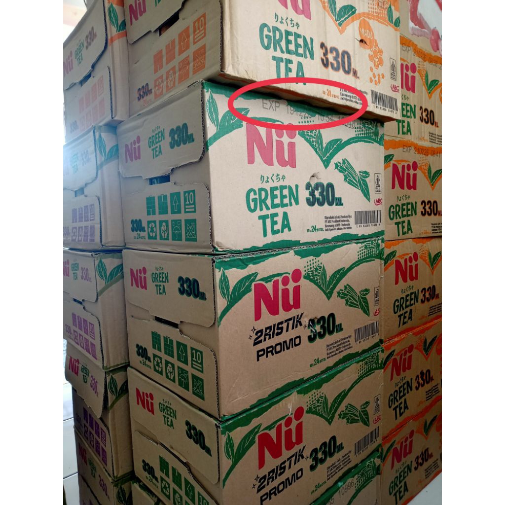 

KHUSUS INSTAN KURIR-NU GREENTEA MADU 330ML KARTONAN ISI 24PCS