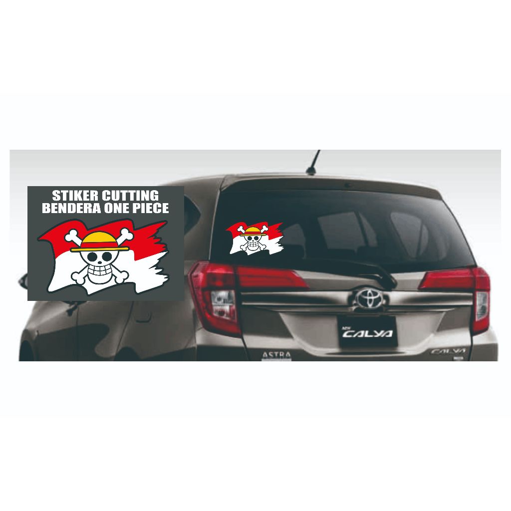STIKER ONE PIECE | STIKER CUTTING BENDERA ONE PIECE | stiker one piece | ONE PIECE
