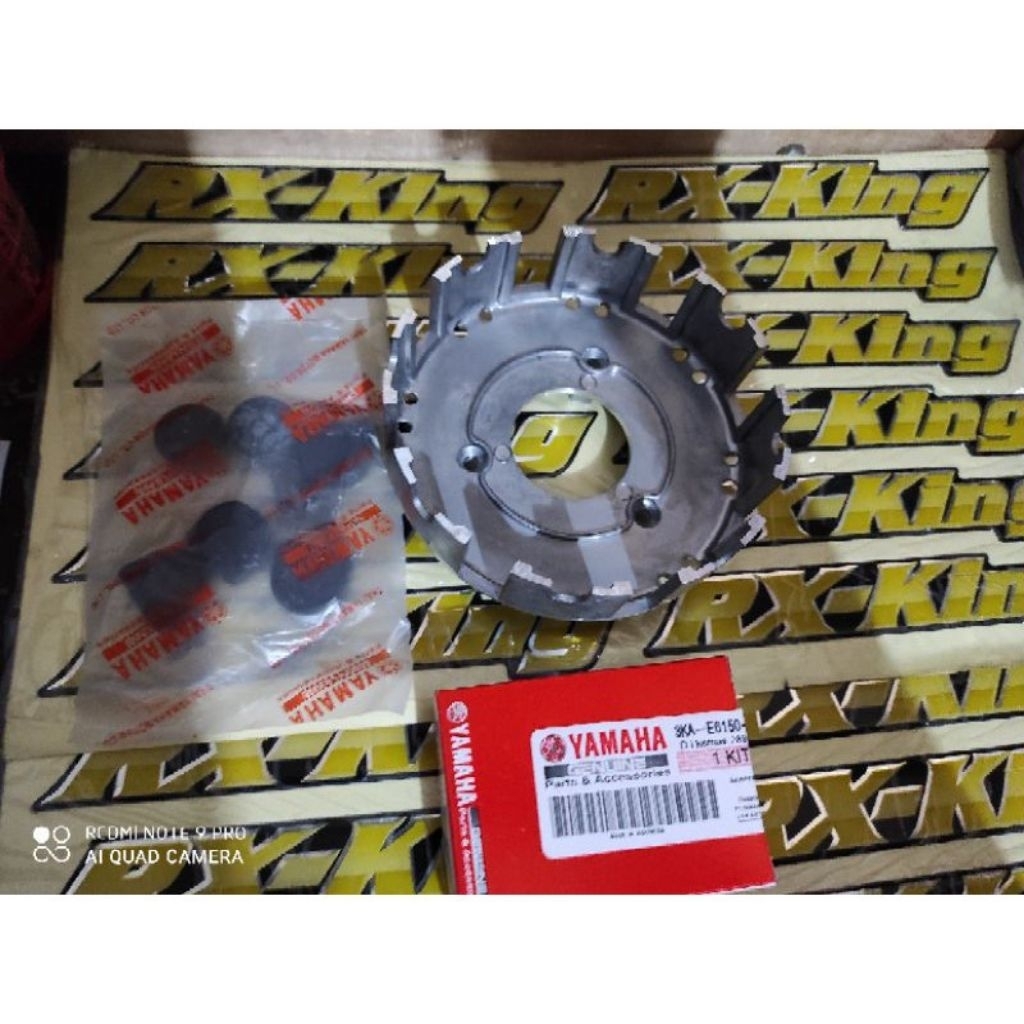 RUMAH KOPLING RX KING SET ALUMUNIUM RUMAH KOPLING RX KING ORIGINAL 3KA