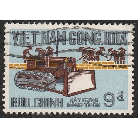 

A 11291 SATU BUAH PRANGKO VIETNAM NOMINAL 9 DONG TEMA MEKANISASI PERTANIAN DENGAN KONDISI SUDAH ADA CAP