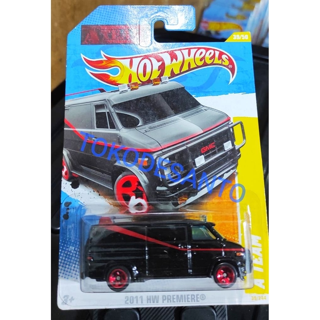 hotwheels the A team Hot wheels Van GMC