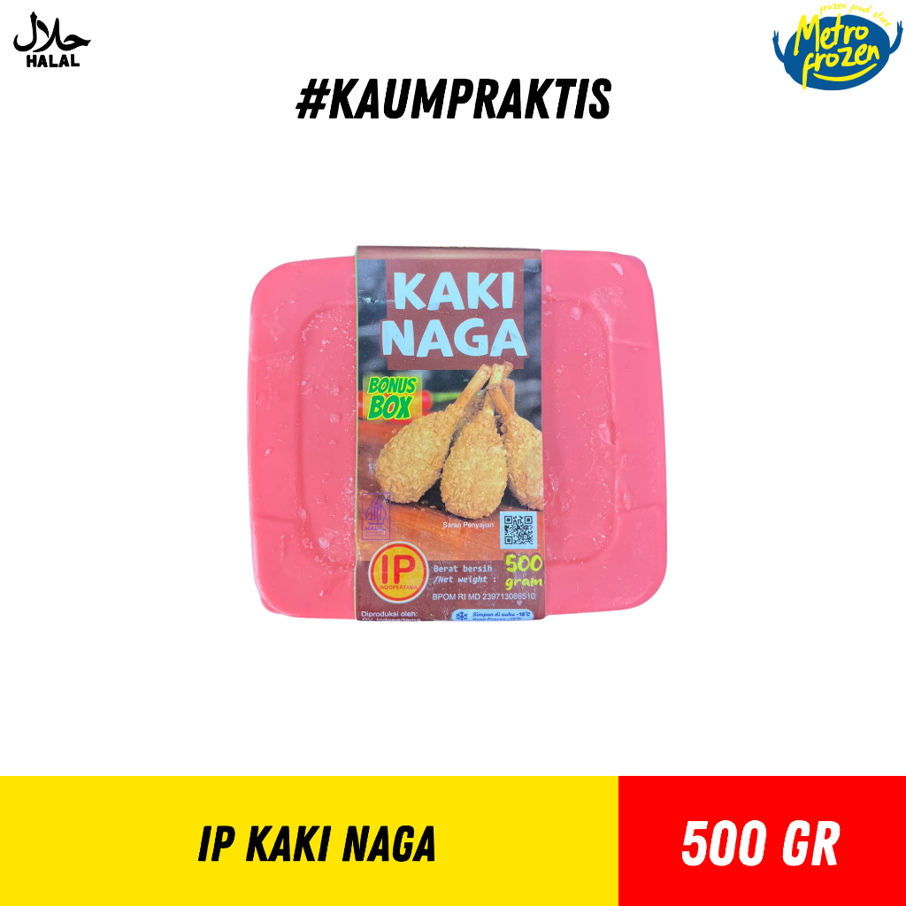 

IP Kaki Naga 500gr //cemilan bentuk paha ayam //free box