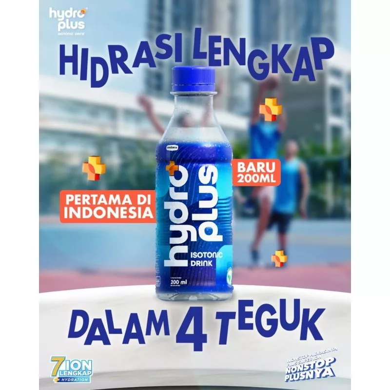 

(CRTN) Hydro Plus Isotonik Drink 200 ml (12 pcs)