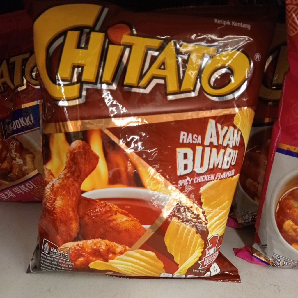 

Chitato Rasa Ayam Bumbu Spicy 68g
