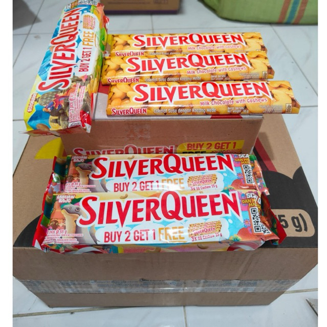 

SILVERQUEEN PAKET (55gr x3 pcs)