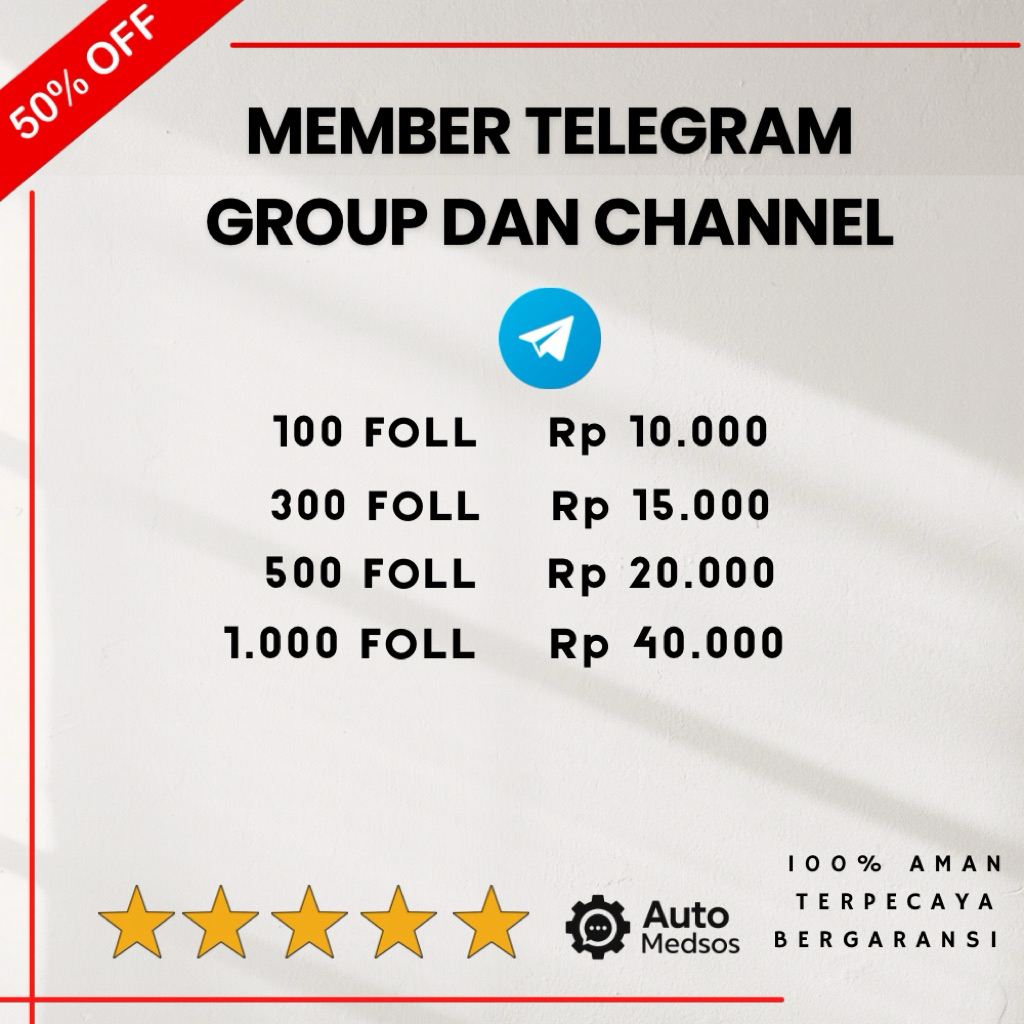 PROMO TELEGRAM MEMBER TELEGRAM REAL PROSES CEPAT BERGARANSI