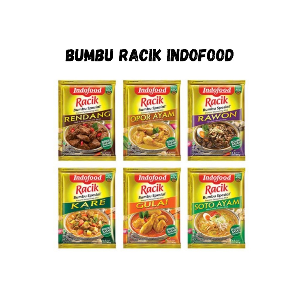 

Bumbu Racik Indofood Bumbu Racik Instan