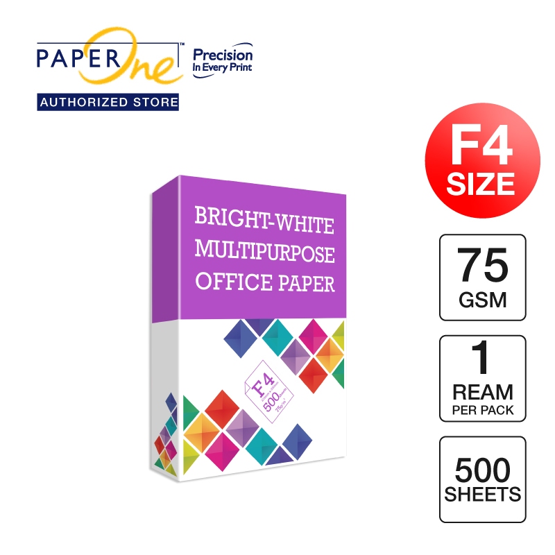 

BMO Kertas F4 75gr Copier 1 Rim (500 lembar) Kertas HVS F4 Kertas Fotocopy