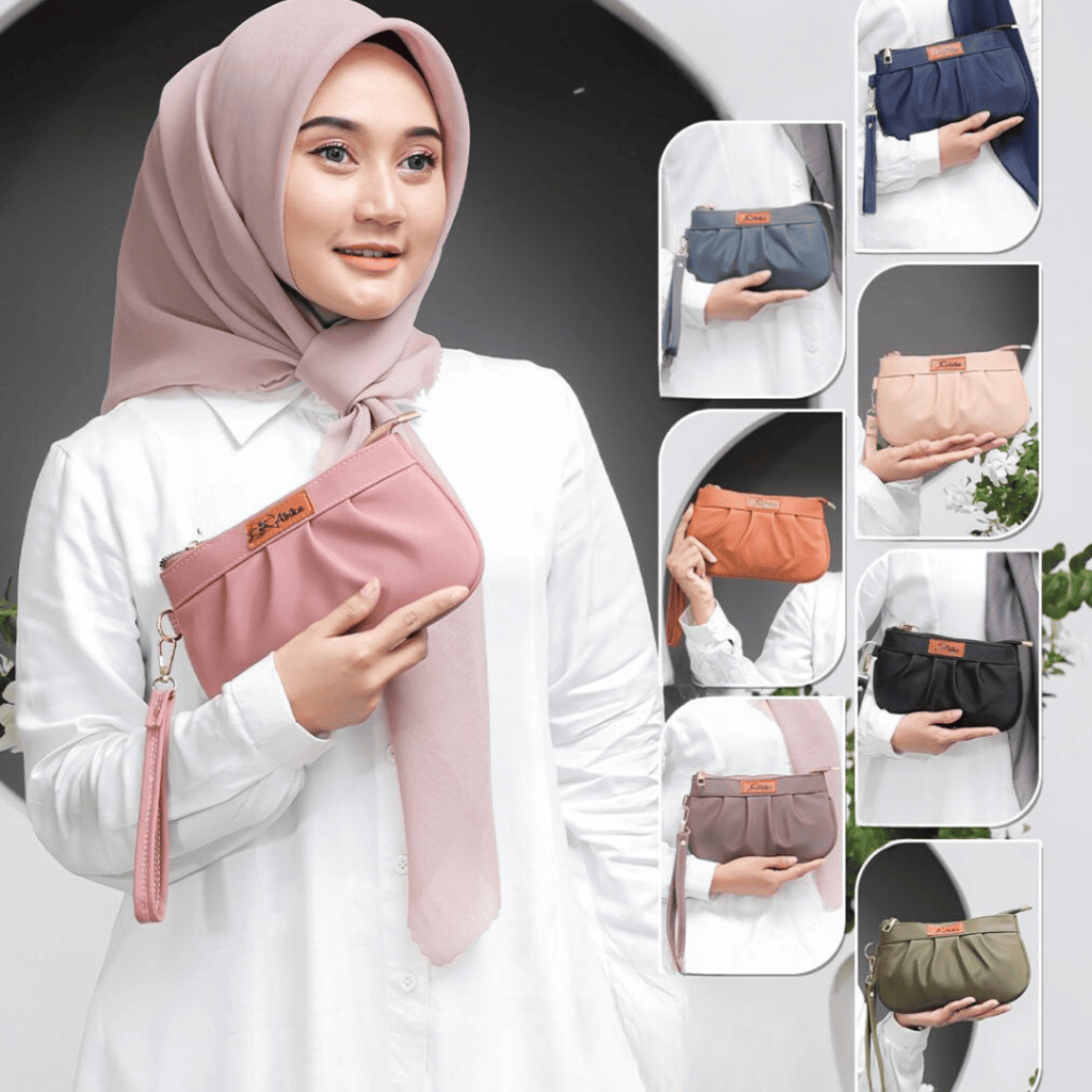 ABIKA LEONA POUCH TAS WANITA