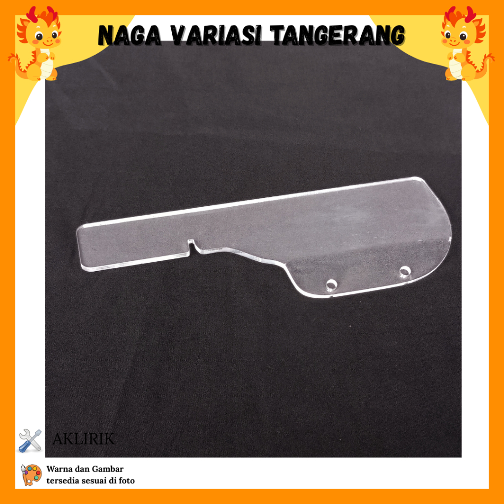 MUDFLAP PENAHAN LUMPUR AKRILIK VARIO 110 TECHNO MIKA KOLONG AKRILIK TRANSPARAN VARIO 110 TECHNO KARB
