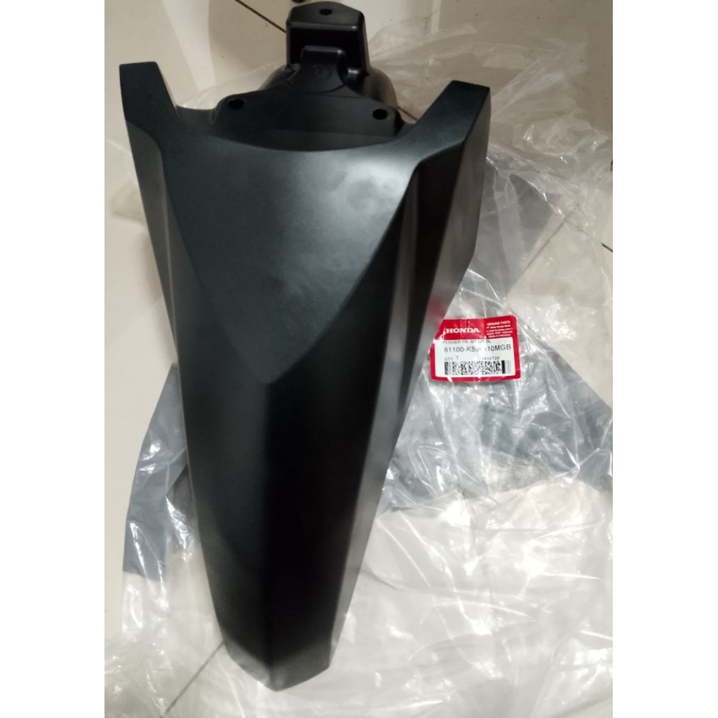 61100-K59-A10MGB Spakbor Depan Hitam Doff Honda Vario 150 Awal 61100K59A10MGB
