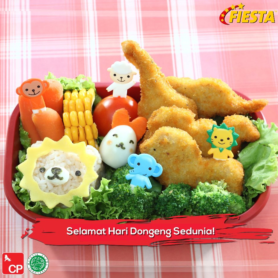 

FIESTA Nugget Zoo Fiesta 400gram Frozen Nugget bentuk Hewan - Kheiza Frozen