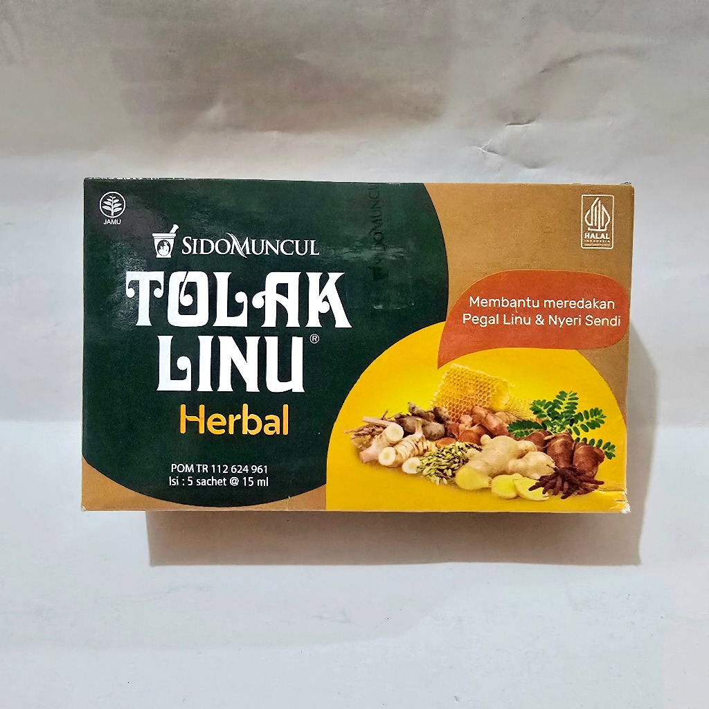 

Tolak Linu Herbal 1 Box isi 5 Sachet