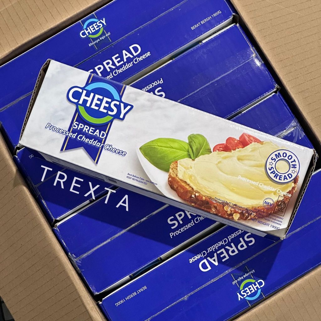 

CHEESY SPREAD / CHEESY KEJU OLES - 1.9KG