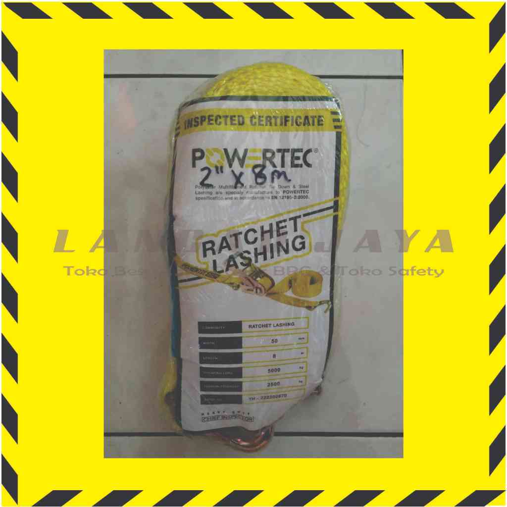 Ratchet Tie Down/ Tali Krek/ Track Belt Powertec