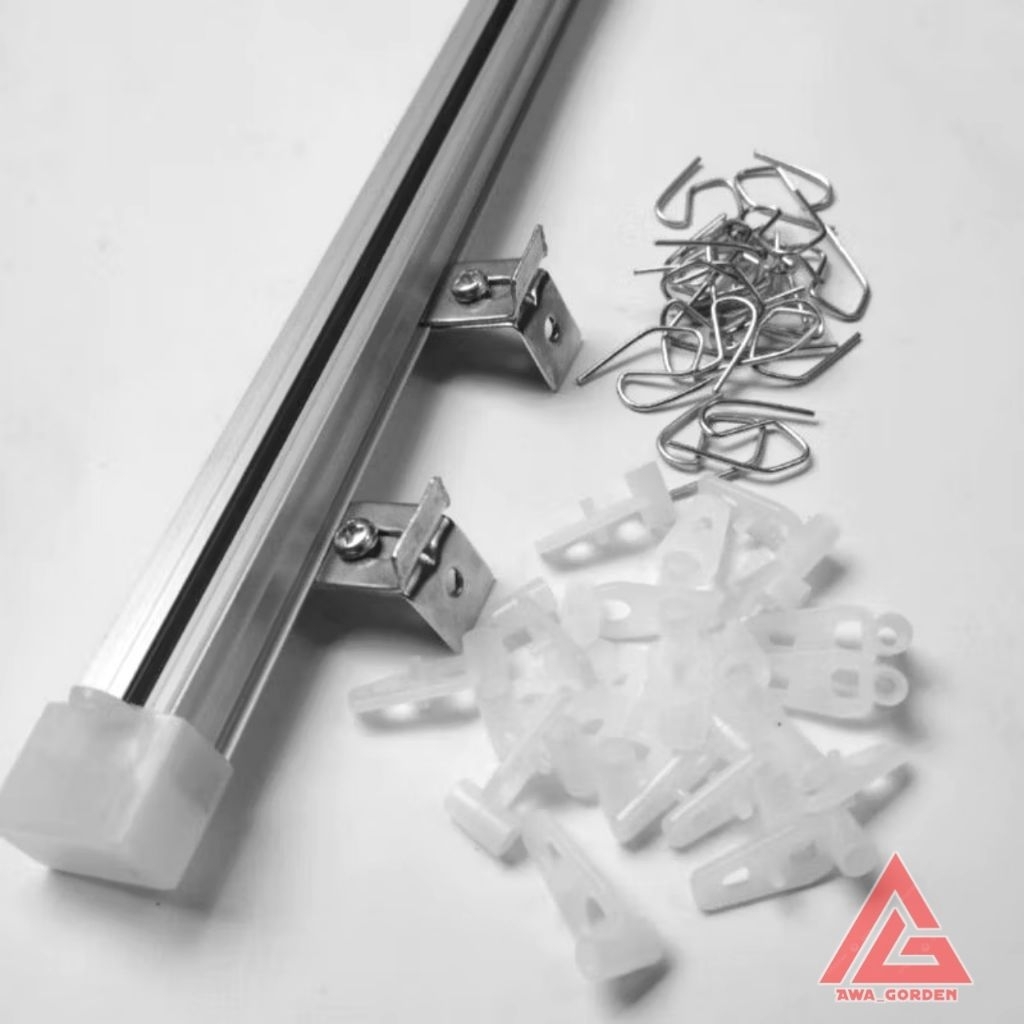 BATANG GORDEN BESI GORDEN BATANG BALOK KOTAK ALUMUNIUM FULL SET