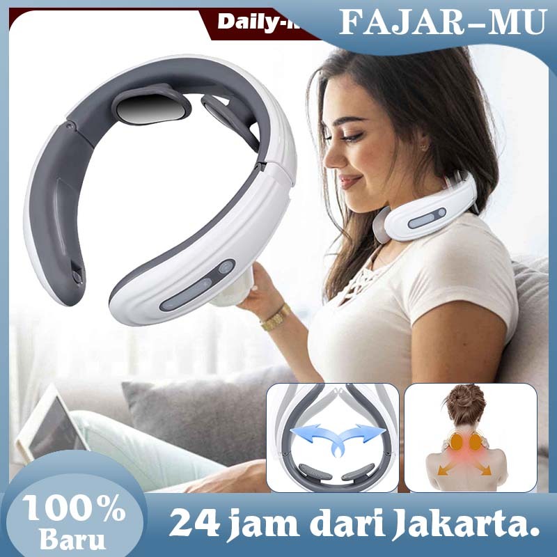 Alat Pijat Leher Elektrik / Alat Terapi Leher / Meredakan Nyeri Otot Leher