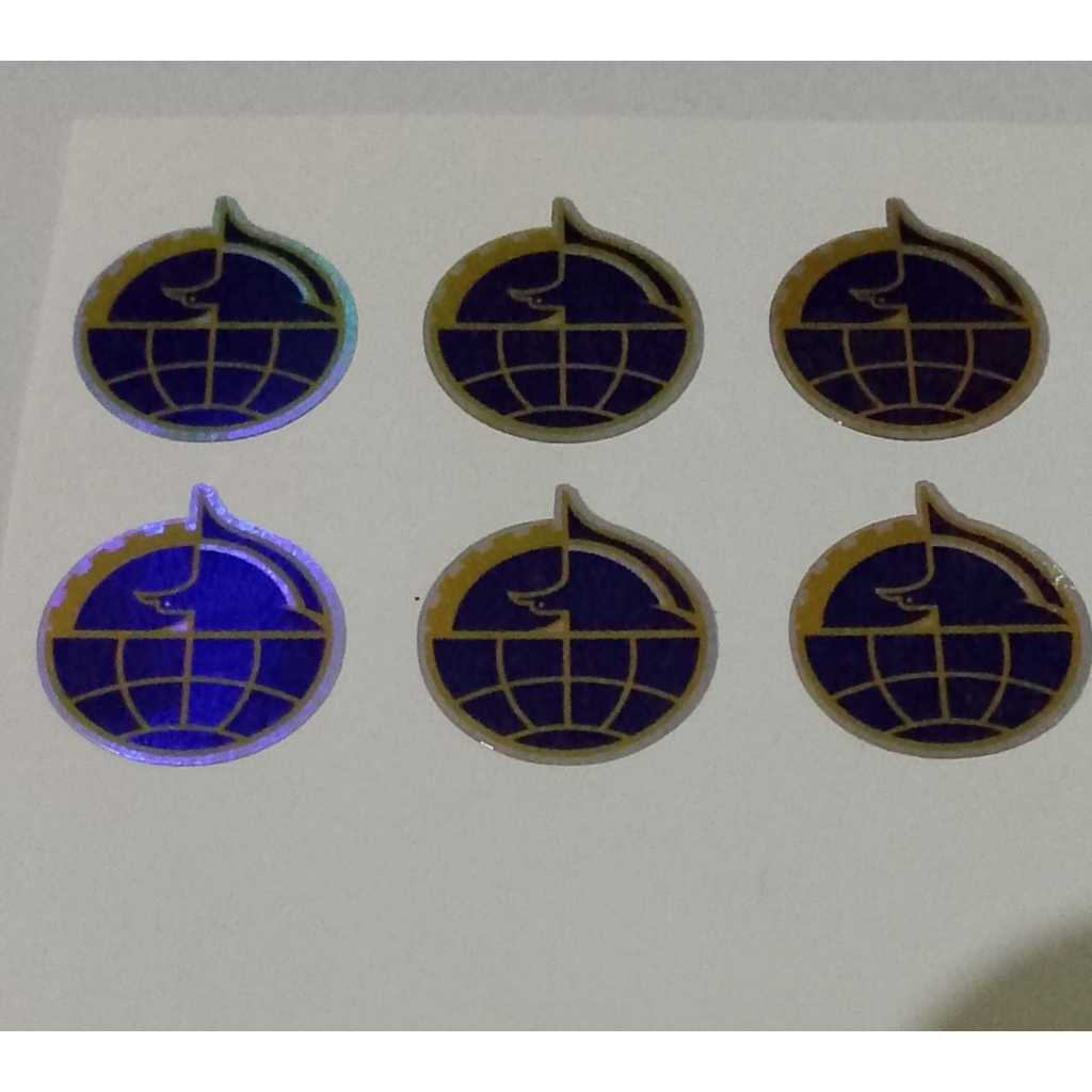 

Stiker Hologram Laminasi Glossy Logo DISHUB / DINAS PERHUBUNGAN