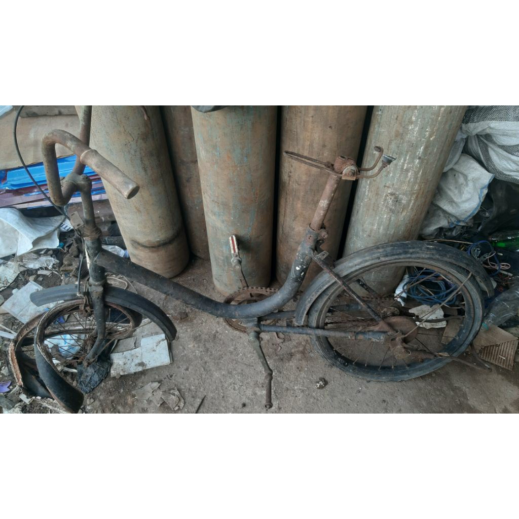 rangka bahan sepeda minion Ring 20 kondisi baik