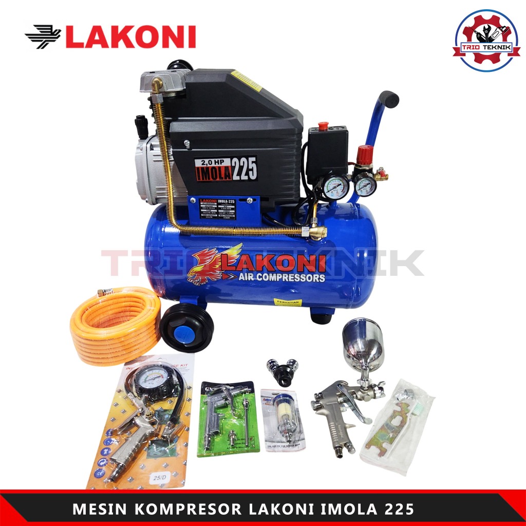 Mesin Kompresor 2 HP Lakoni Imola 225