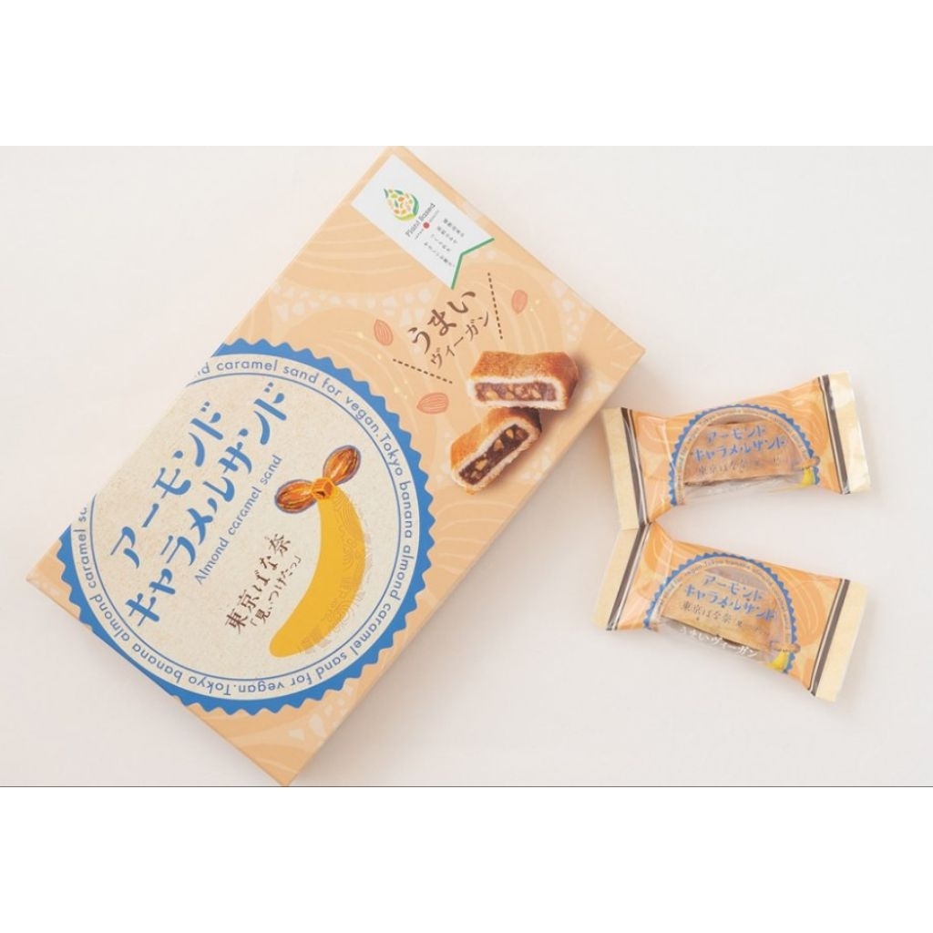 

Tokyo banana "Almond caramel Sand" isi 4pcs