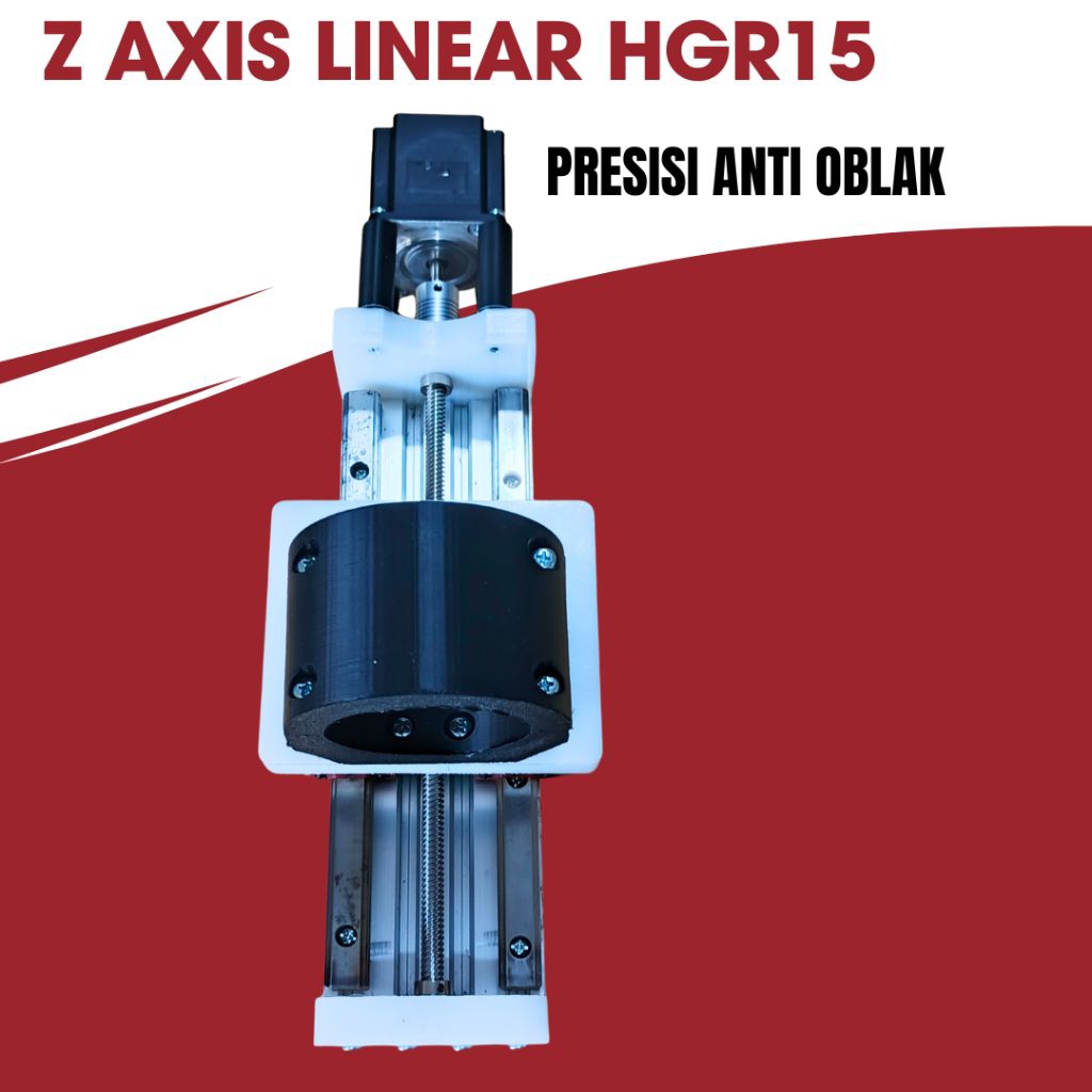 Z Axis CNC Router Linear HGR anti Oblak + Holder Spindle