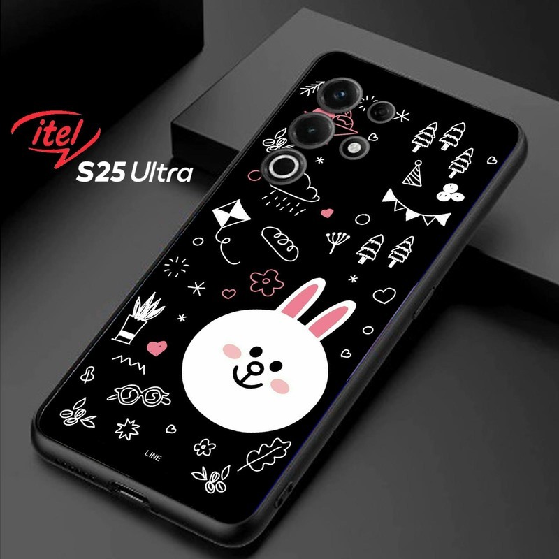 [NK387] Softcase Glass Untuk Itel S25 ultra - Kesing Hp Infinix - Case Infinix