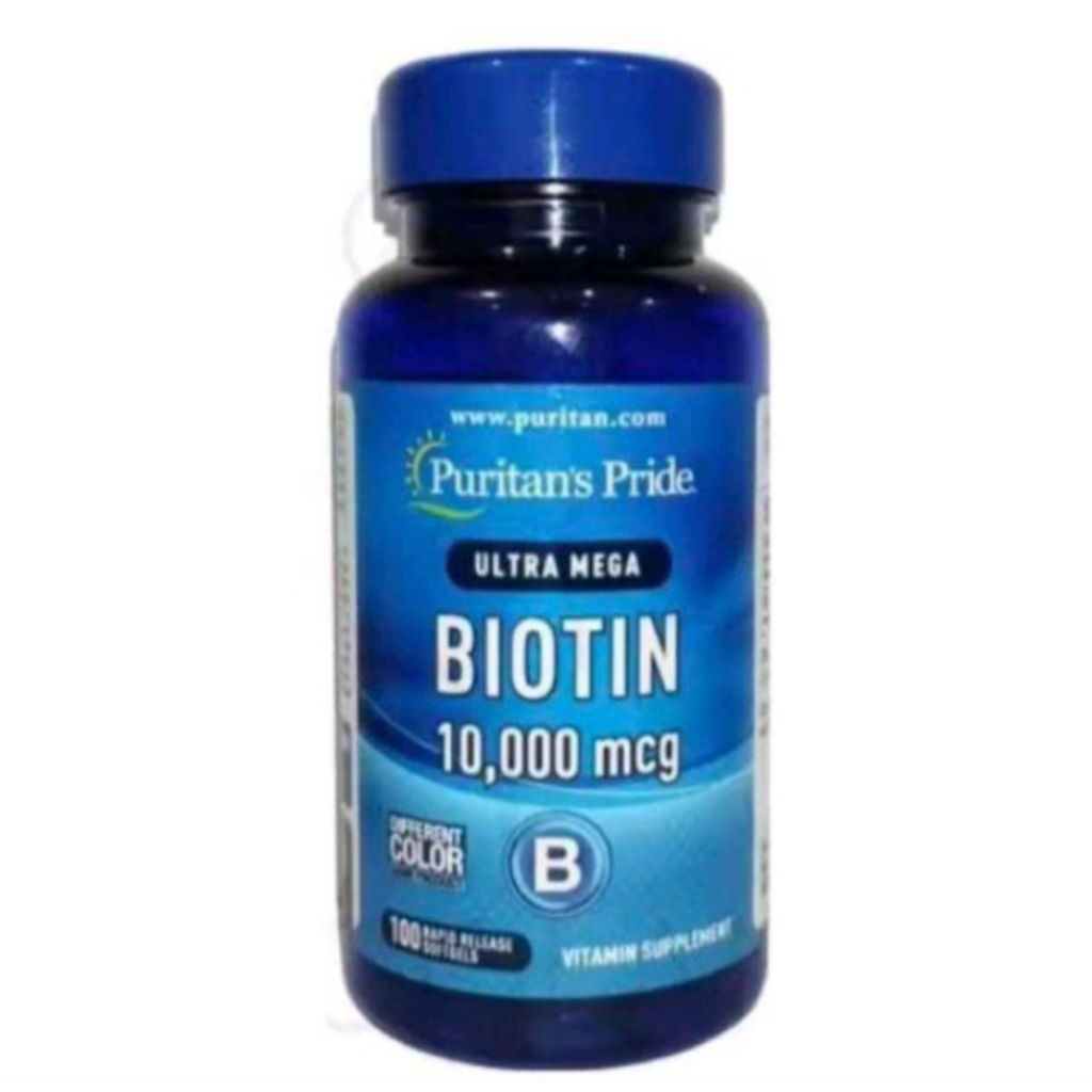 puritan's pride biotin 10000 mcg 100.softgel