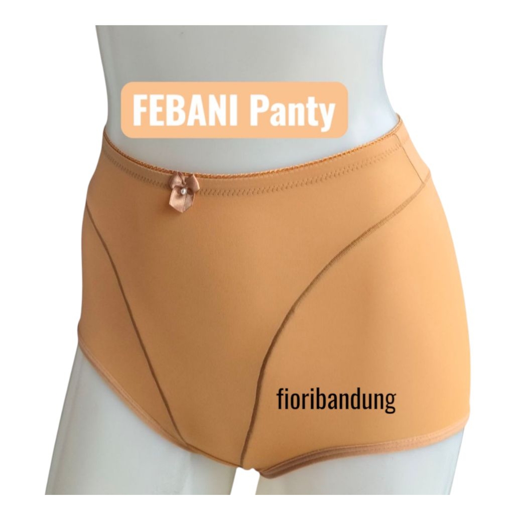 FIORI Panty Maxi FEBANI MilkCoffee | Celana Dalam Maxi Penutup Pusar
