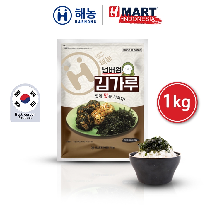 

HAENONG Seasoned Laver Powder - Rumput Laut Berbumbu 1kg