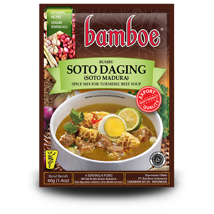 

BAMBOE Bumbu Soto Daging (Soto Madura)