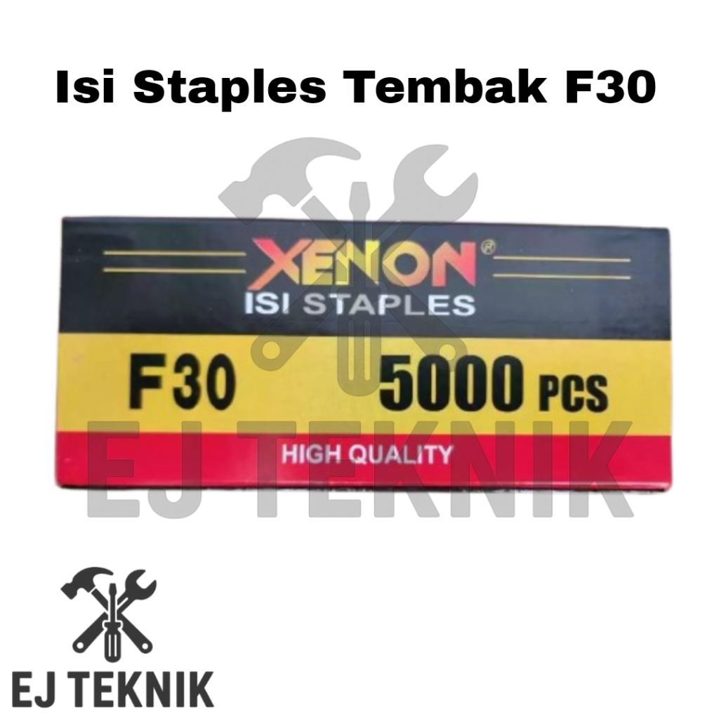 

XENON ISI STAPLES MESIN PAKU TEMBAK F30 REFILL AIR NAILER