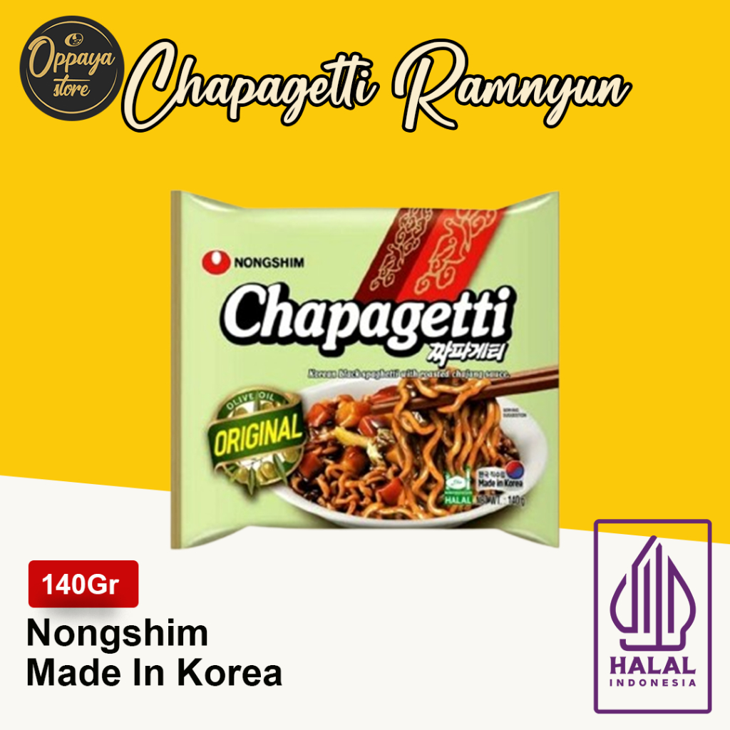 

Nongshim Chapagetti Chapaguri 140Gr Import Korea Ramen