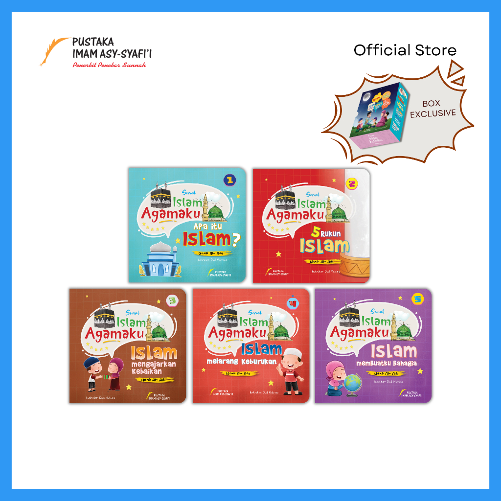 Boardbook Serial Islam Agamaku - Pustaka Imam Syafii