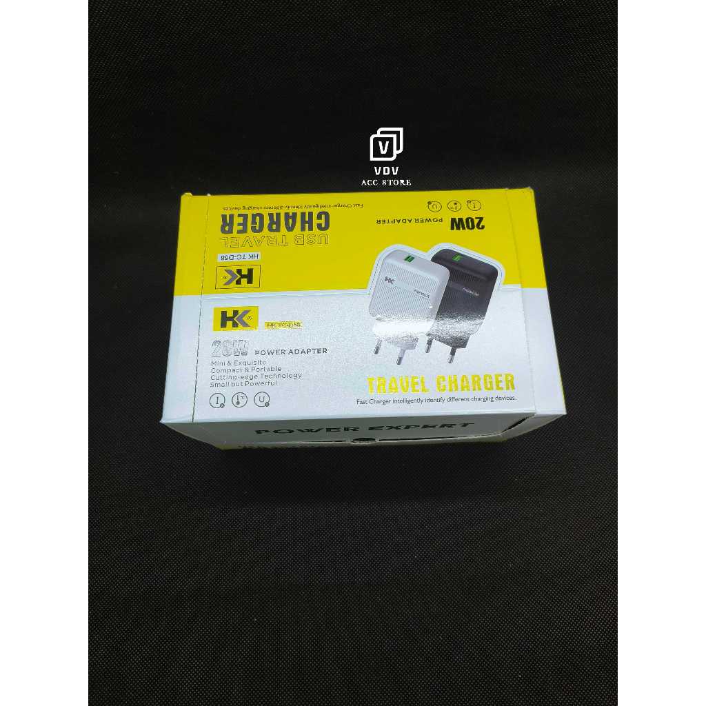 BATOK / ADAPTER CHARGER HK TC-D58 20W QUICK 3.0 PER PCS  FAST CHARGER