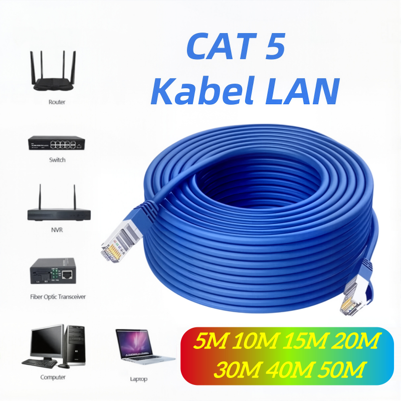 5M 10M 15M 20M 30M 40M 50M Cat5e RJ45 Kabel Ethernet / Kabel LAN/Kabel UTP