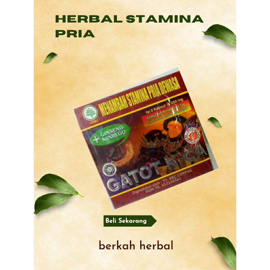 herbal Stamina lelaki