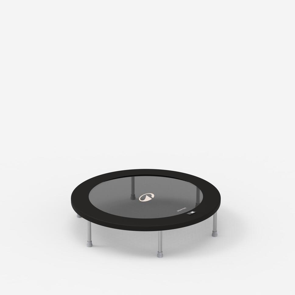 Decathlon DOMYOS Trampolin Olahraga Cardio Fit Trampo 100 Hitam - 8862325