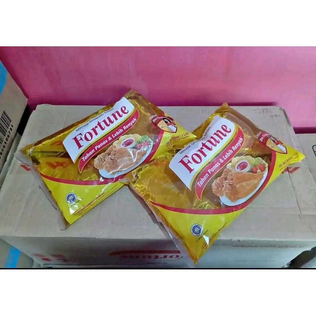 

minyak goreng fortune kemasan 1 liter