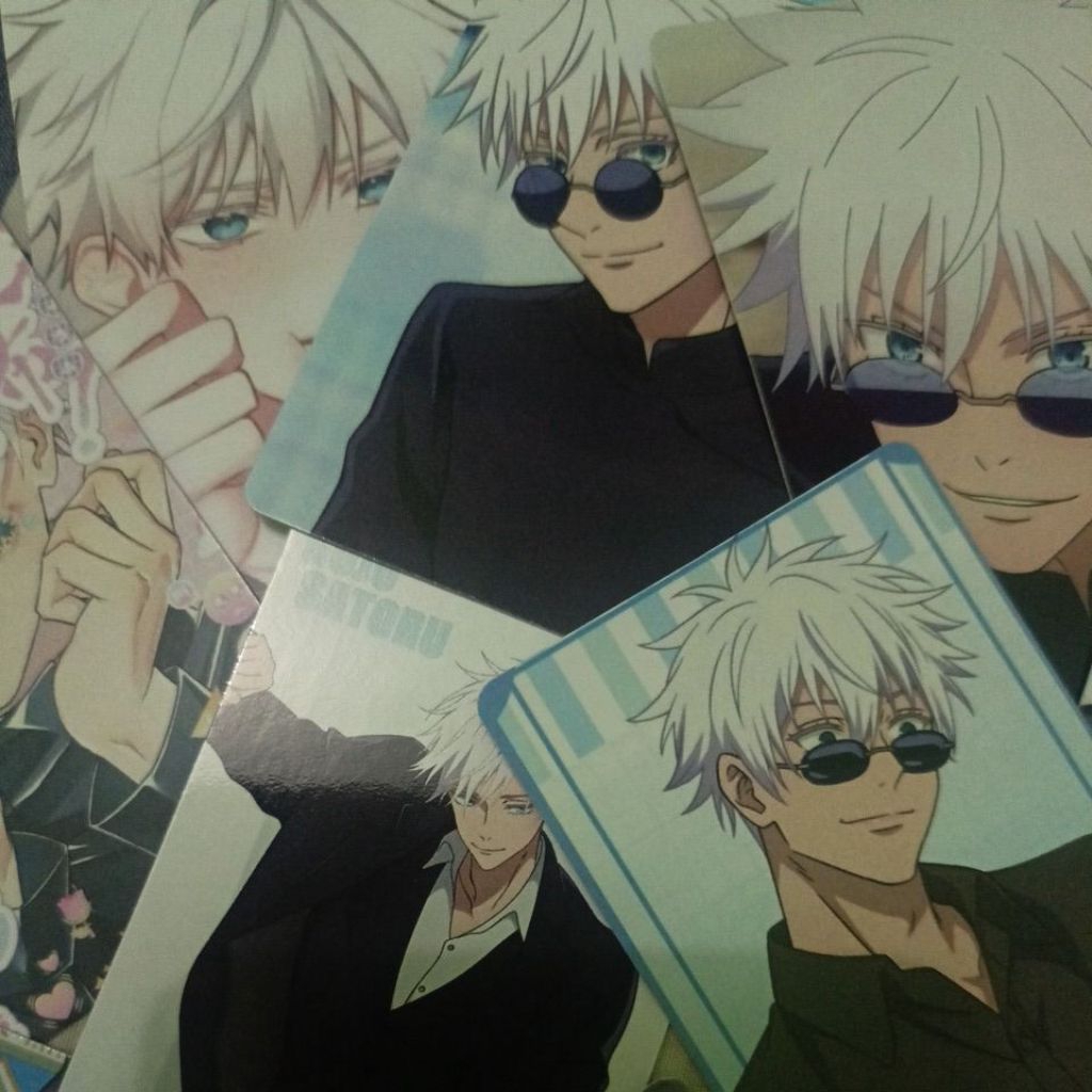 Photocard Gojo Satoru Jujutsu Kaisen Random