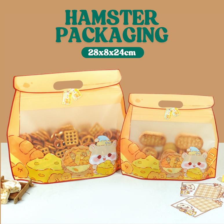 

Plastik Goodie Bag Packaging Ulang Tahun Ziplock Snack Kue Cookies Hamster Kemasan Souvenir Hampers Birthday Lucu Unik Hadiah Kado Gift