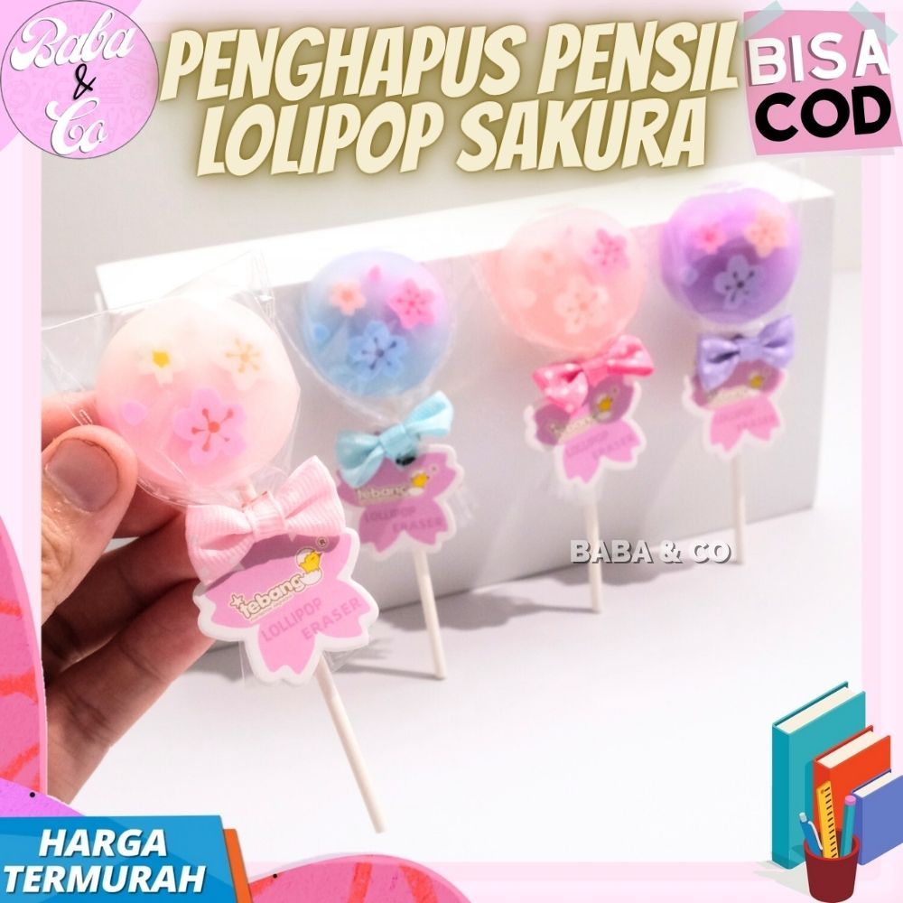 

PENGHAPUS LOLIPOP SAKURA LUCU UNIK PENGHAPUS PENSIL MOTIF PERMEN LOLIPOP SAKURA IMUT LUCU ERASER PENGHAPUS SAKURA LOLIPOP UNIK MURAH GROSIR COD