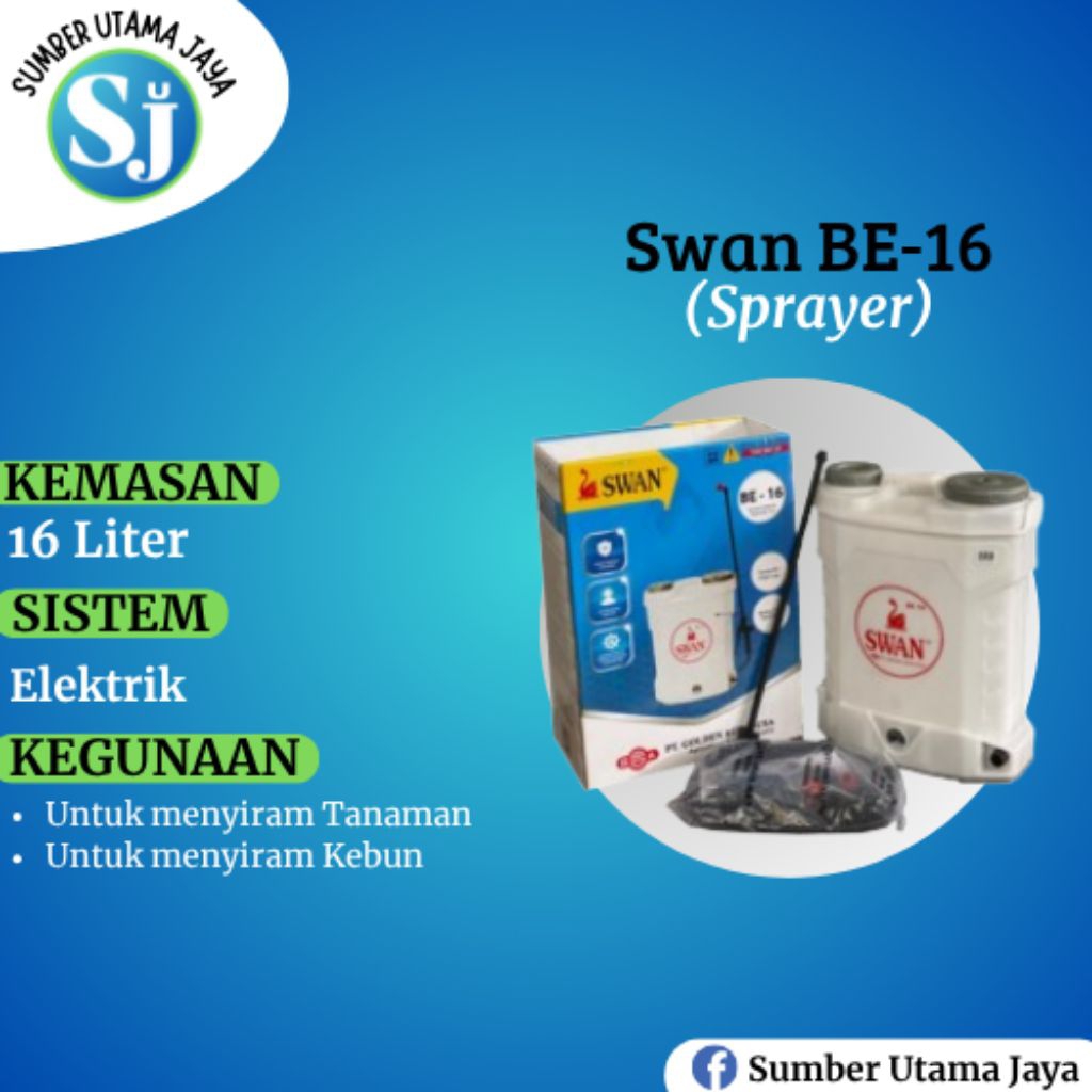 SPRAYER ELEKTRIK SWAN BE-16