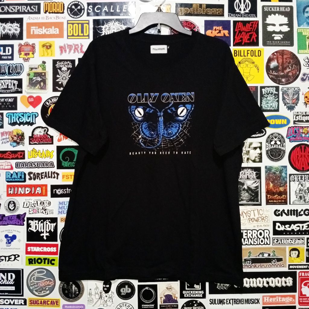 Kaos Tshirt OLLY OXEN - Beauty You Need To Hate (Official) - Used