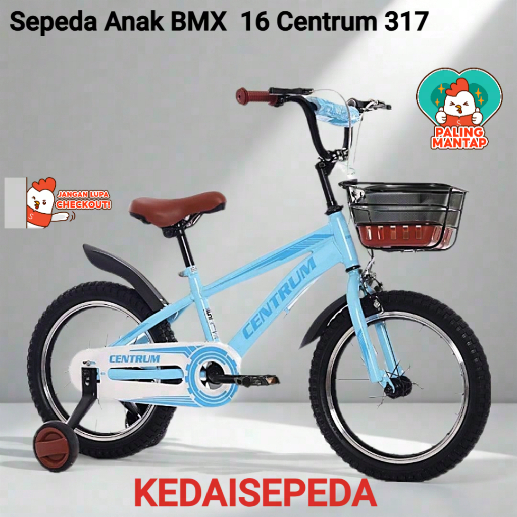 Sepeda Anak BMX 16 Centrum 317 Tremor TM222 Keranjang