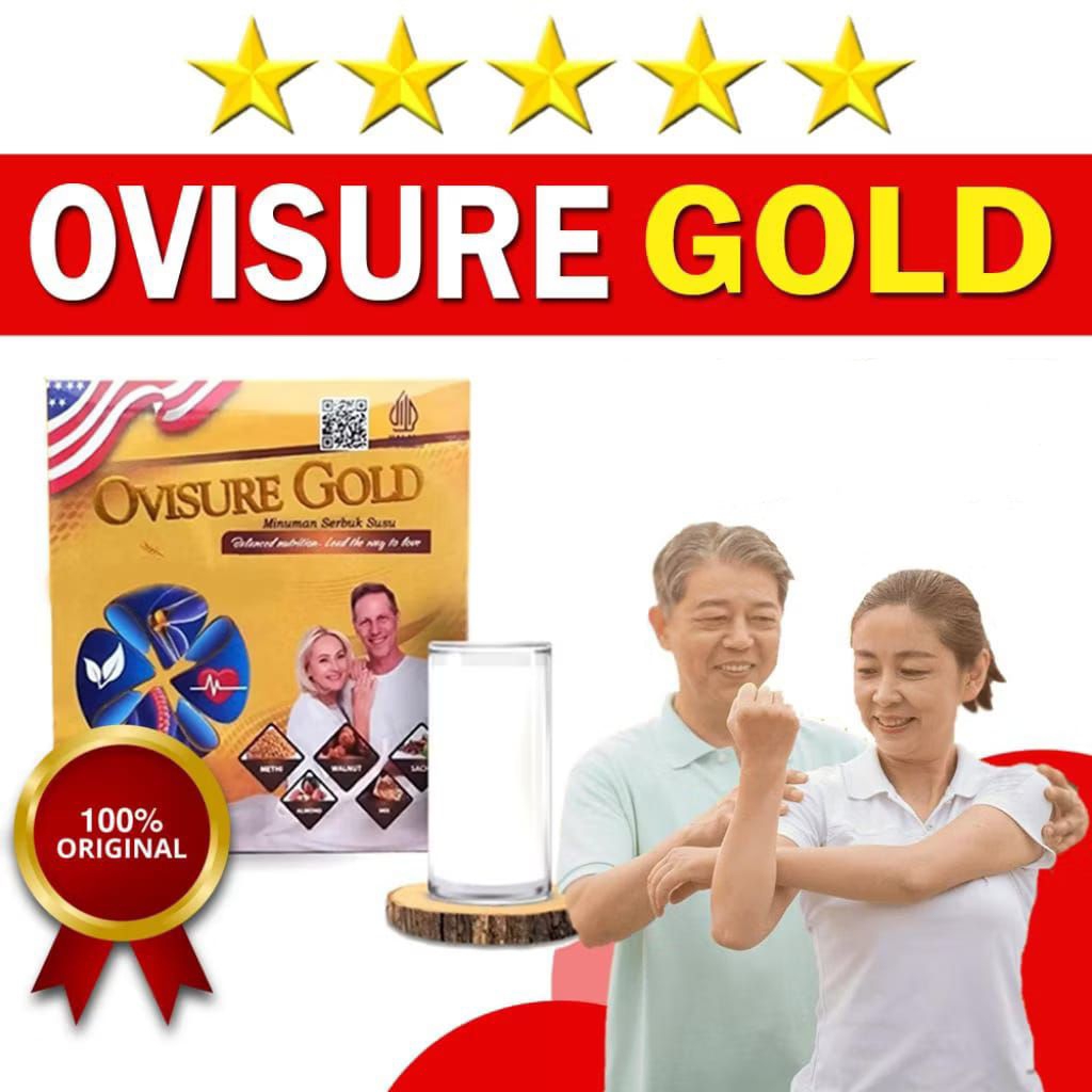 

Paket 3 Box Susu Ovisure Gold Kemasan Terbaru Milk Susu Obat Tulang Dan Sendi