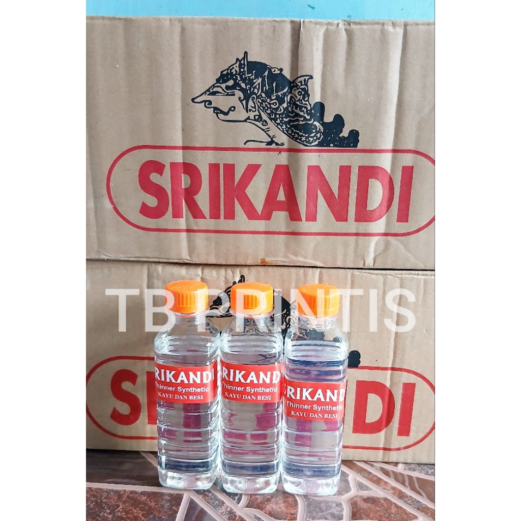 

Thiner srikandi botol ( 1 dus isi 50 pcs )