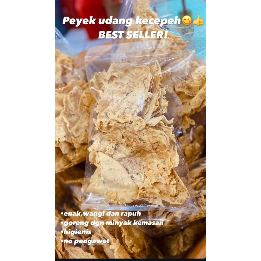 

PEYEK UDANG ENAK WANGI RAPUH