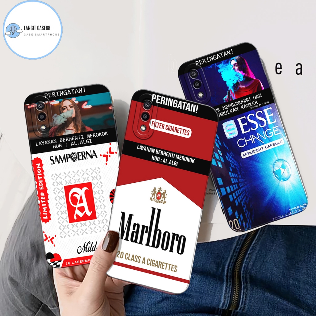Softcase For SAMSUNG GALAXY A02/M02 Produk New Casing  Terbaru Fashionable Smoke Series Terbaru - Pe