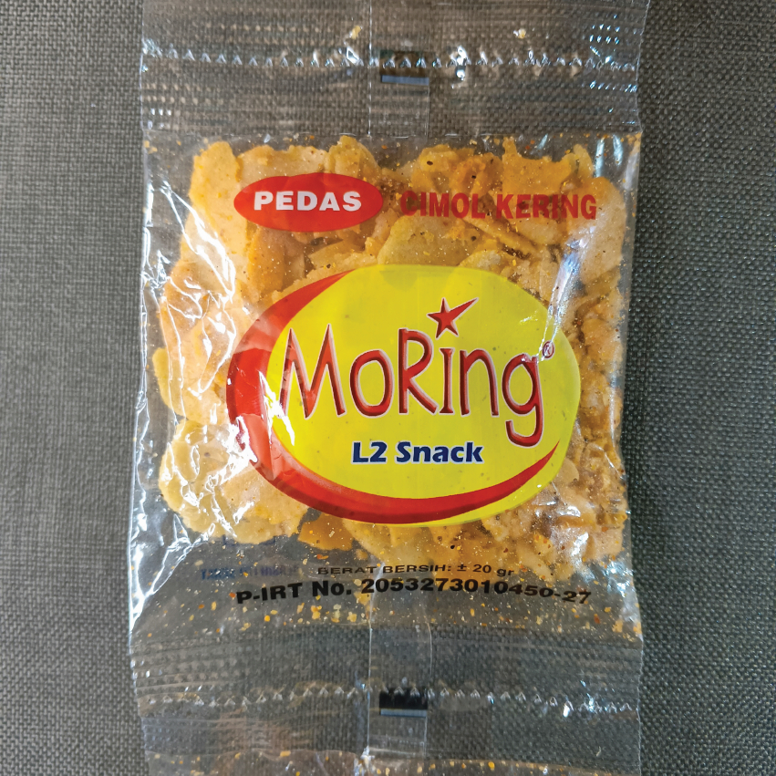

Moring Cimol Kering L2 Snack Pedes / Moring L2